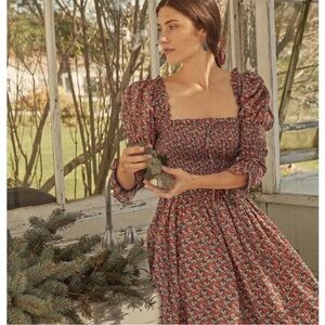 Doen Bijou Dress Roseraie Floral M